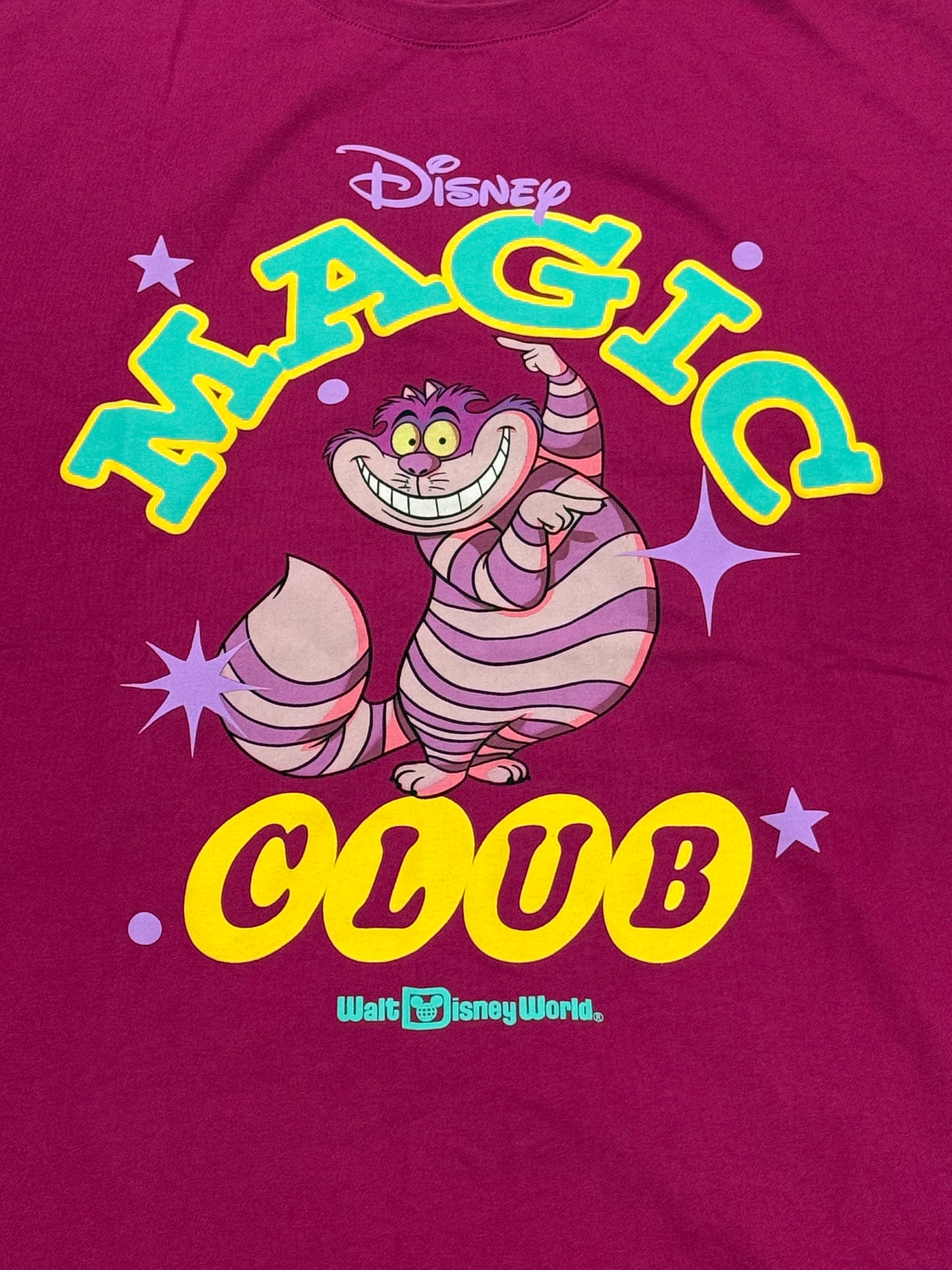 Walt Disney World Magic Club Cheshire Cat Shirt