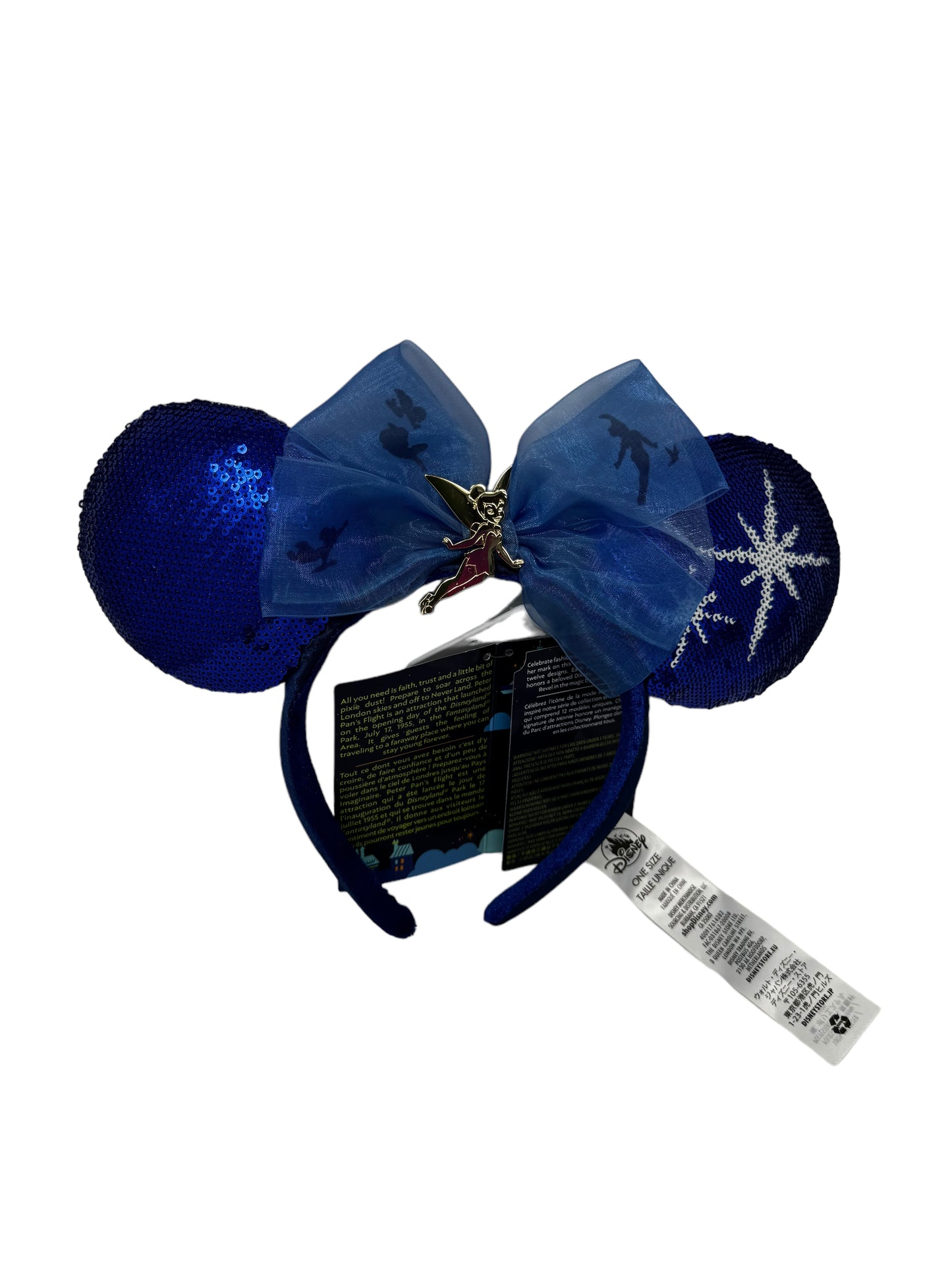 Disney Minnie Main Attraction Peter Pan Minnie Ear Headband