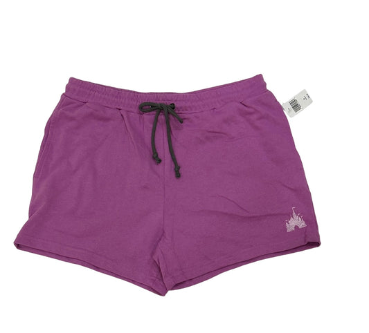 Disney Parks Castle Pull On Shorts Medium