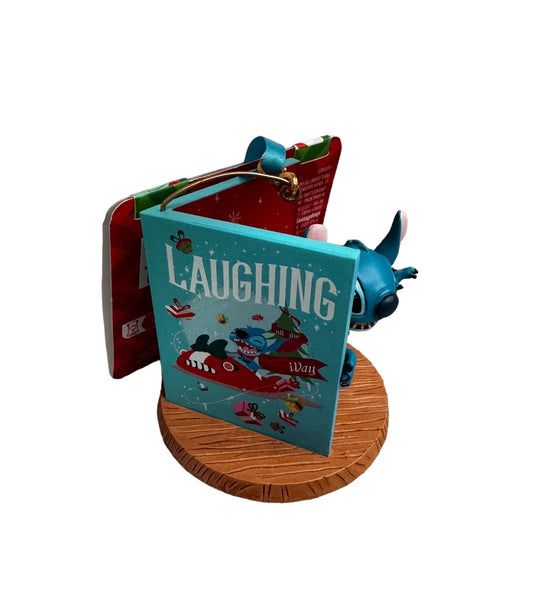 Disney LILO and Stitch “Laughing all the way” Storybook Ornament