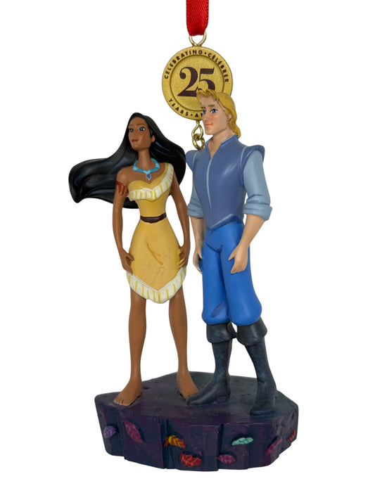 Disney Pocahontas & John Smith Ornament-25 Years