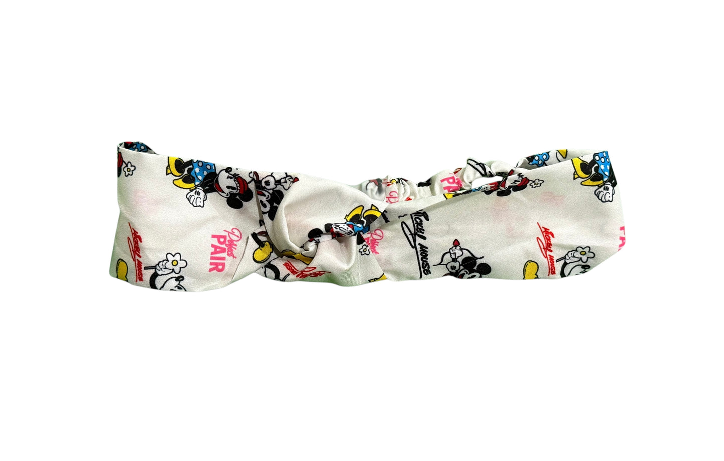 Disney Mickey & Minnie Ear Headband Hair Wrap