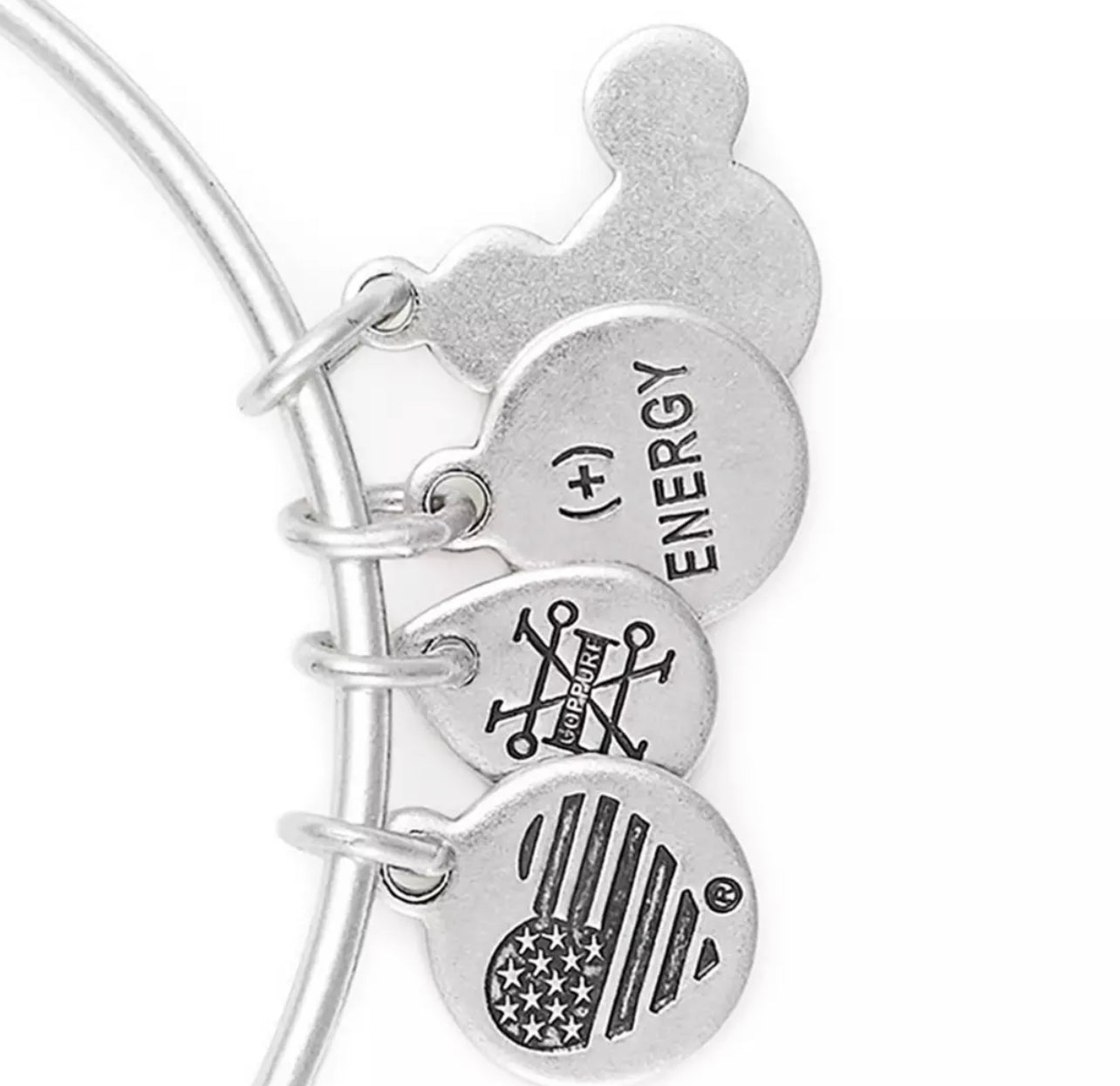 Disney Mickey Icon “Mom” Alex & Ani Bangle Bracelet