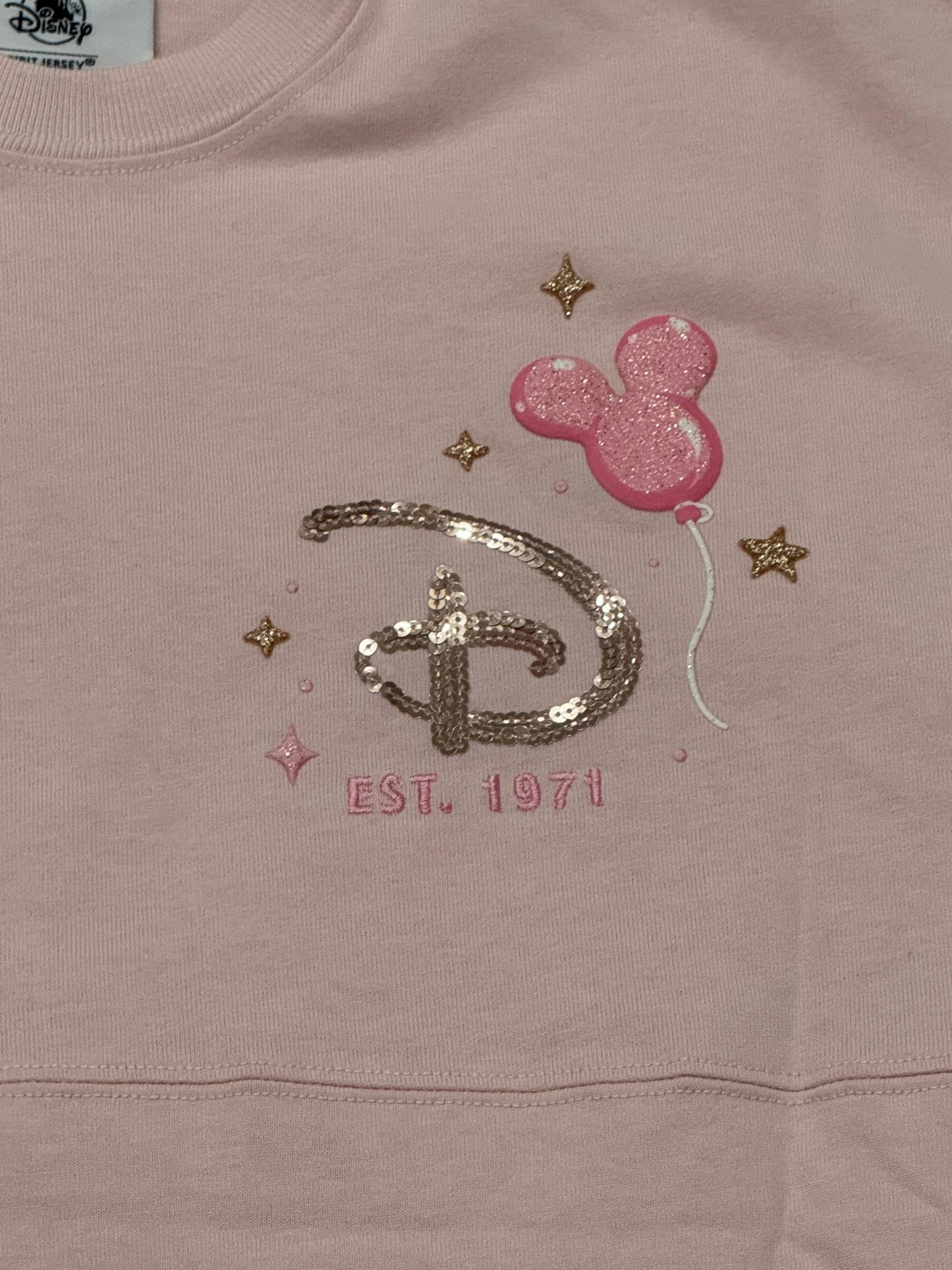 Walt Disney World Sequin Balloon Spirit Jersey