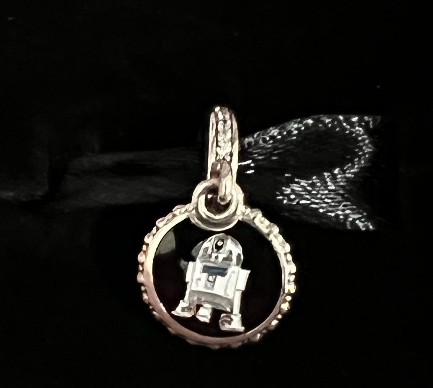 Disney Star Wars Droids BB8/R2D2 Dangle Pandora Charm