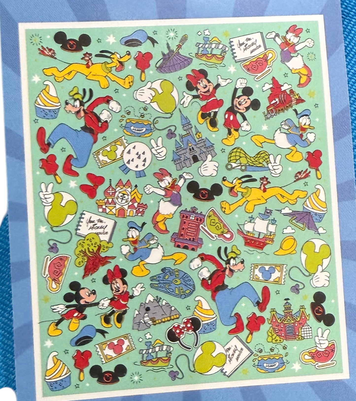 Disney Play in the Park Throw Blanket-Mickey & Friends