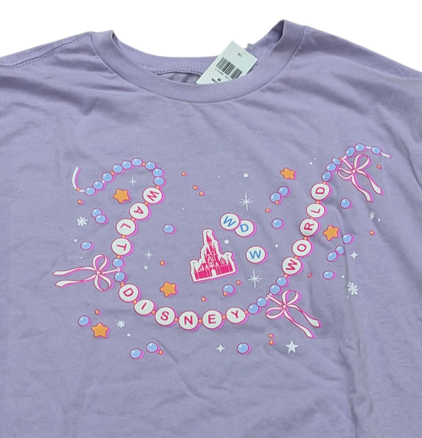 Walt Disney World Bead Castle Shirt-Purple