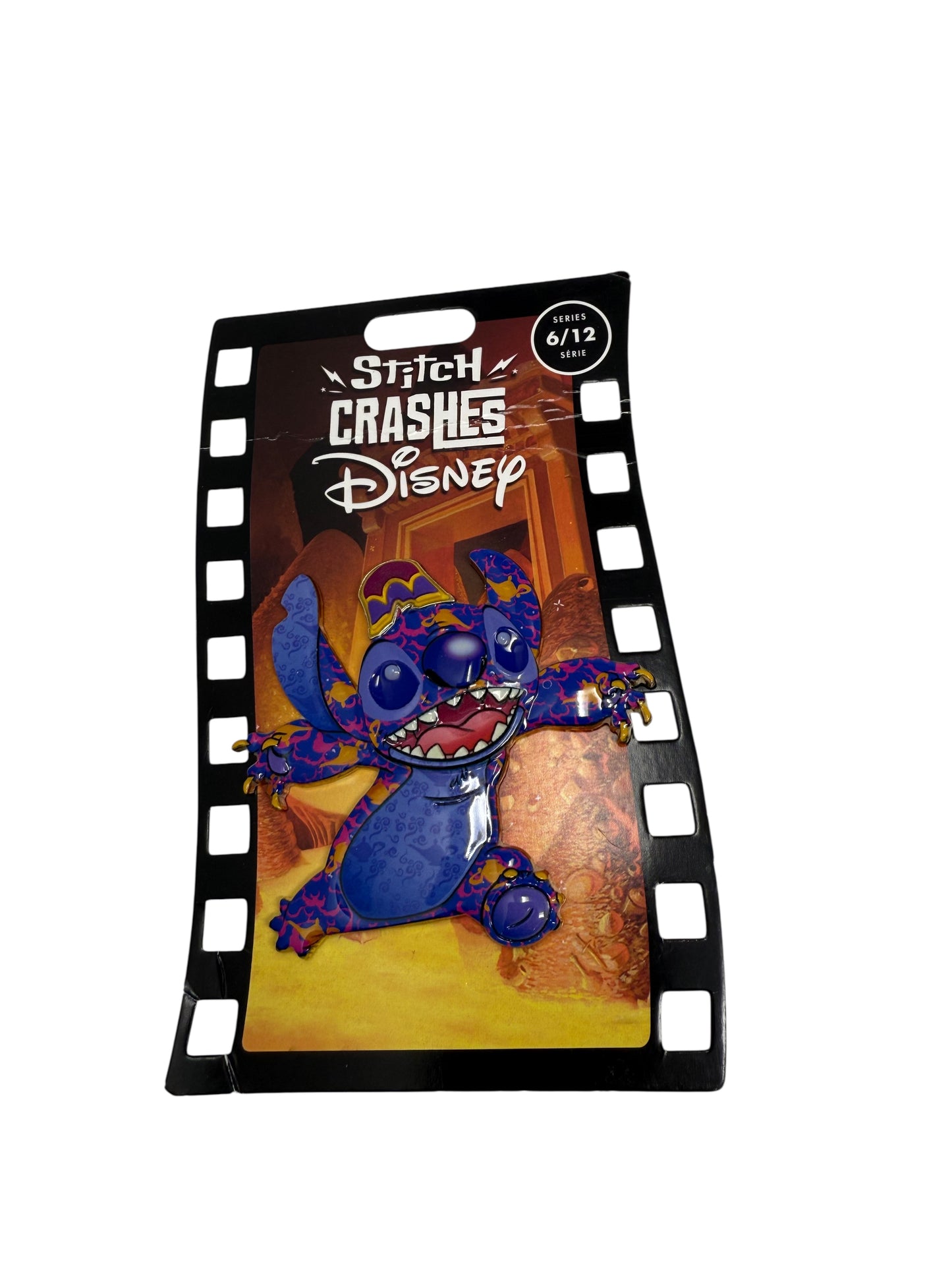Disney Stitch Crashes Aladdin Pin