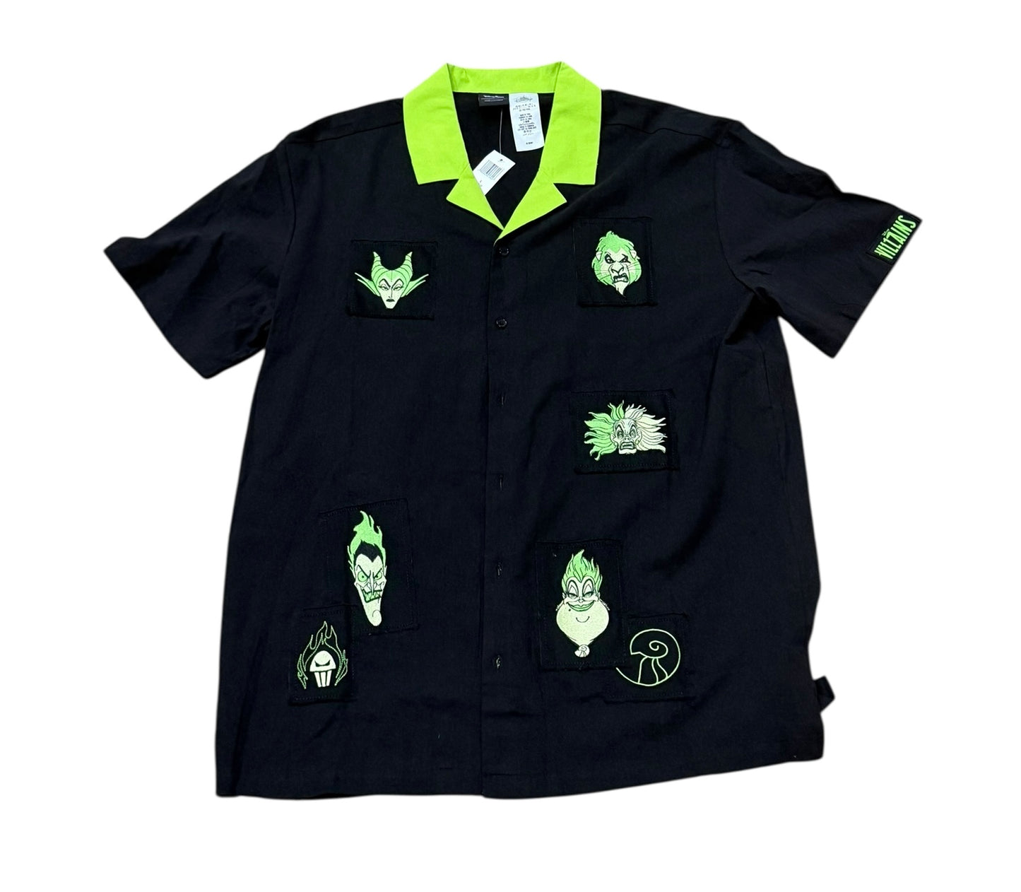 Disney Parks Villains Button Shirt Our Universe