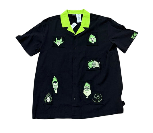 Disney Parks Villains Button Shirt Our Universe