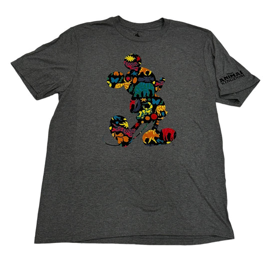 Disney Animal Kingdom Mickey Animal Camo Shirt