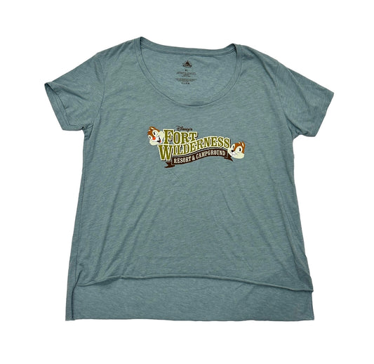 Disney Fort Wilderness Resort Chip n Dale Ladies Shirt