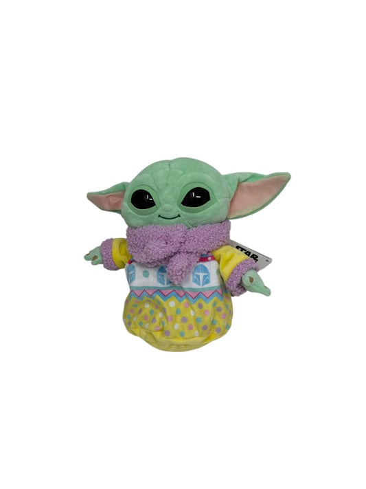 Disney Mattel Star Wars Mandalorian Grogu 8" Plush Easter Spring