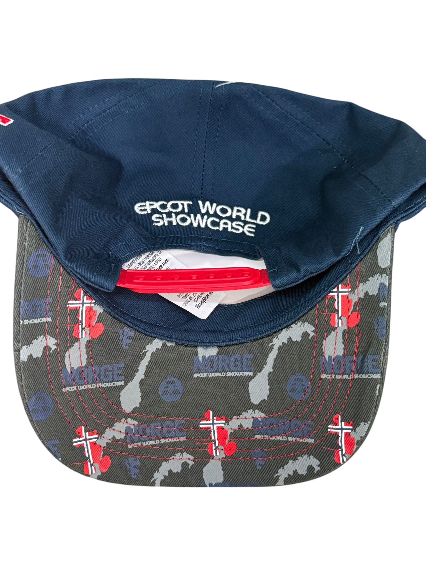 Disney Epcot Norway “Norge” Mickey Cap Hat