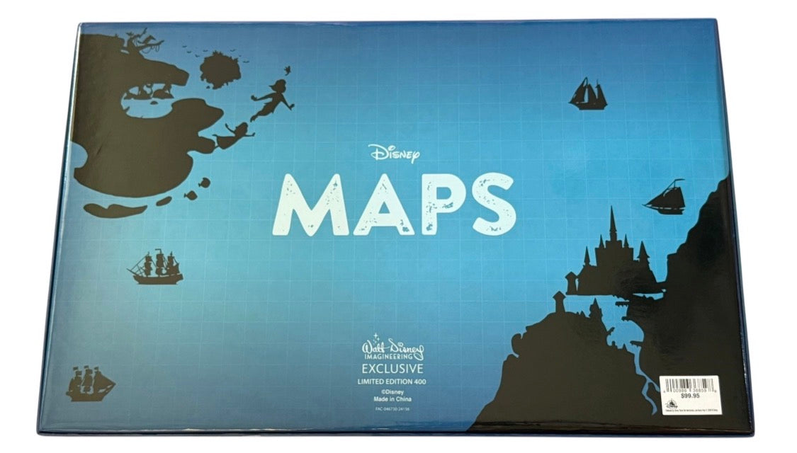 D23 Walt Disney Imagineering Map Pin Set LE 400 MOG-Peter Pan