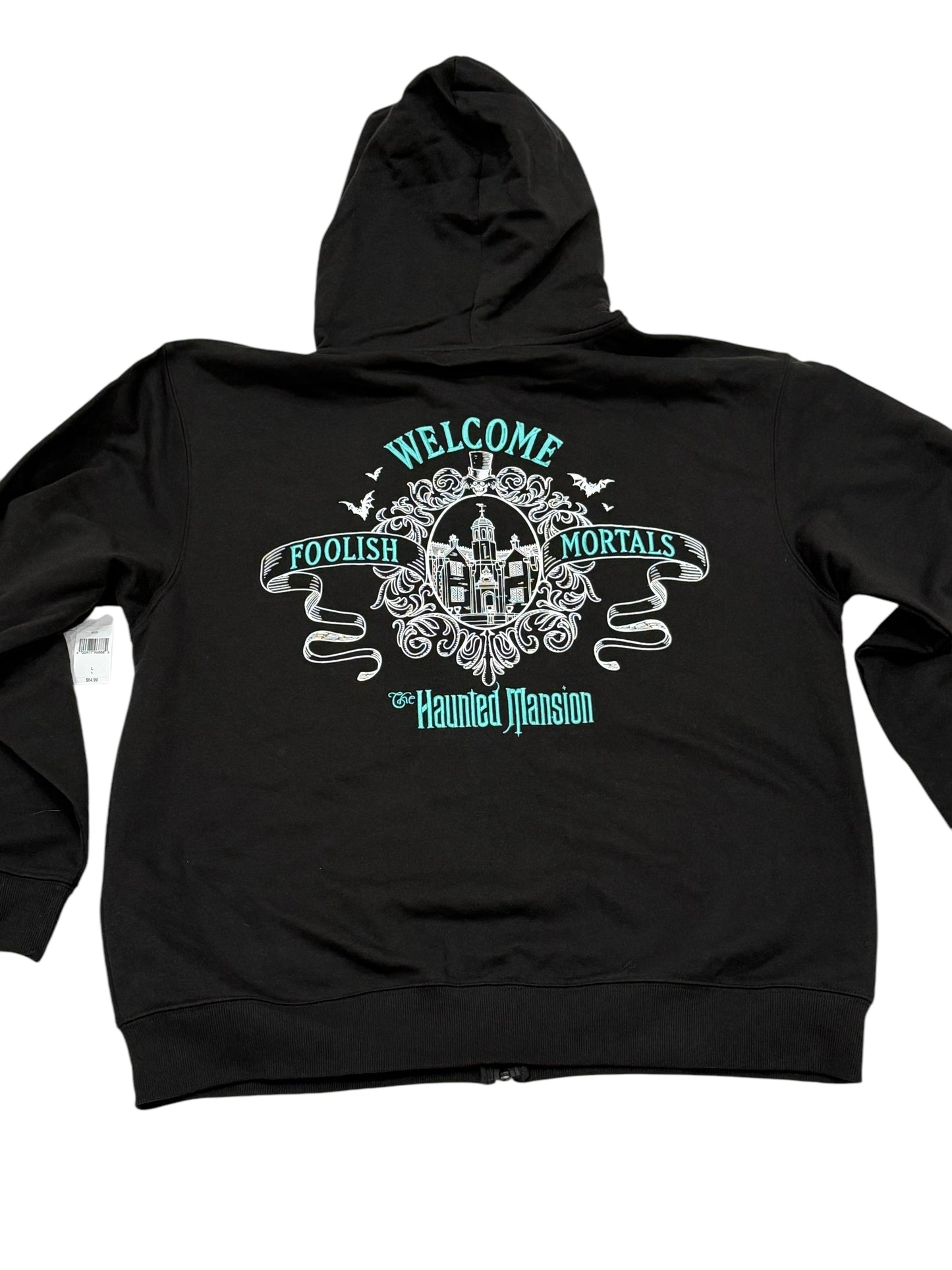 Disney Haunted Mansion Zip Up Hoodie