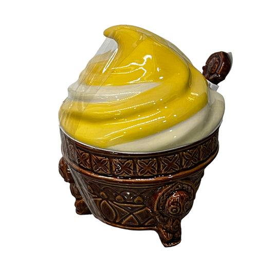 Disney Polynesian Village Resort Pineapple Dole Whip Bowl with Spoon