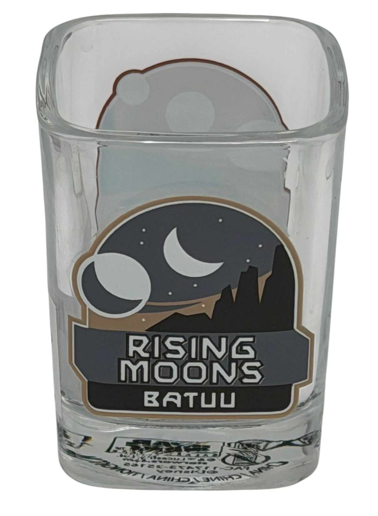 Disney Star Wars Galaxy Edge Batuu Shot Glass Toothpick Holder-Bright Suns Rising Moons