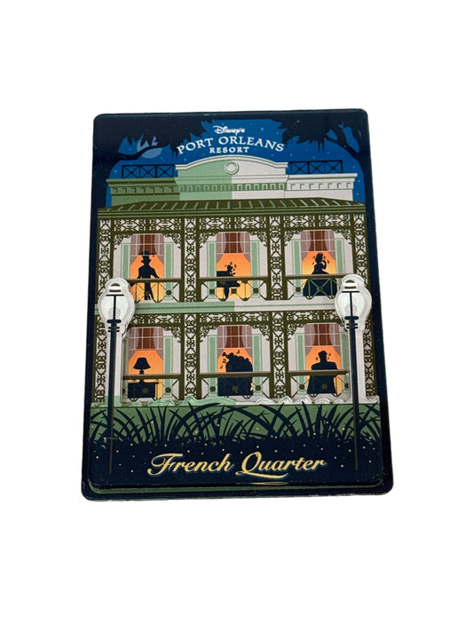 Disney Port Orleans Resort French Quarter Magnet-Acrylic