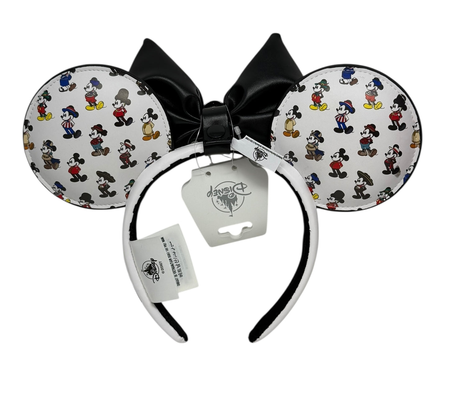 Disney Epcot World Showcase Mickey Ears Headband