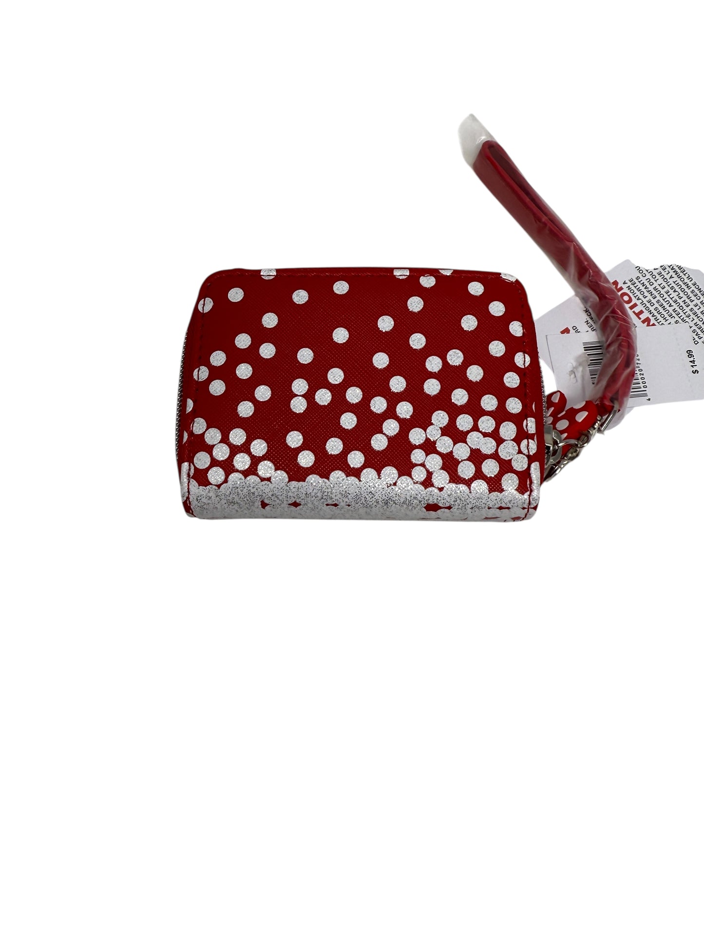 Disney Minnie Glitter Wristlet Wallet