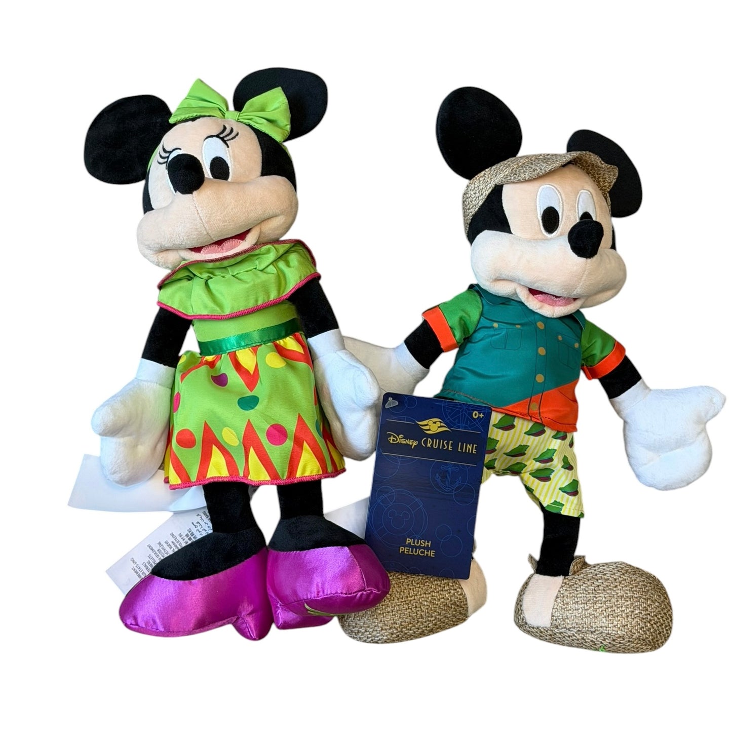 Disney Cruise Line DCL Plush-Lookout Cay Minnie Mouse Exclusive 12”