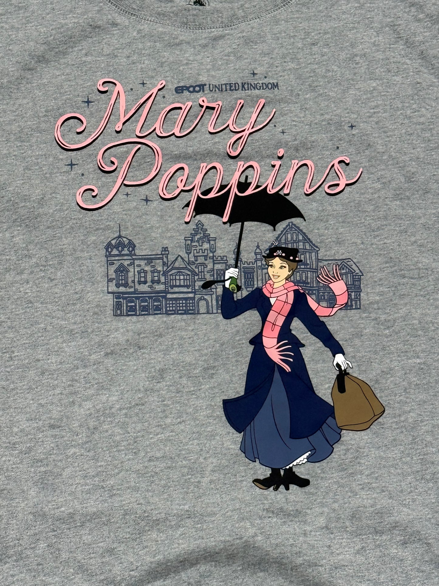 Disney Epcot United Kingdom Mary Poppins Pullover Sweatshirt