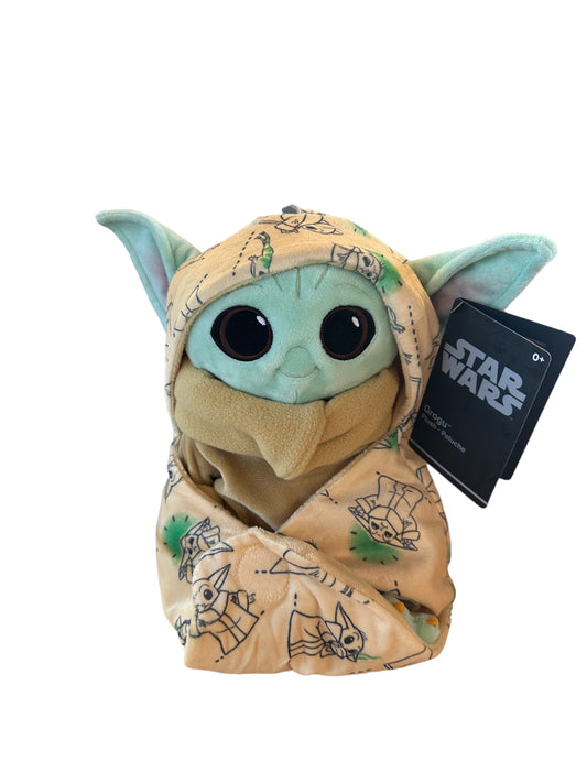 Disney Babies Star Wars Grogu Baby Yoda Hooded Plush