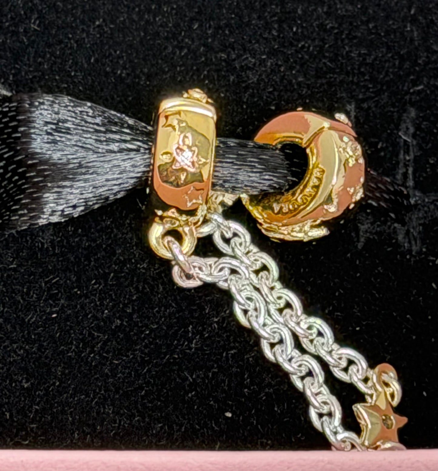 Disney 
Fantasyland Castle Safety Chain by Pandora