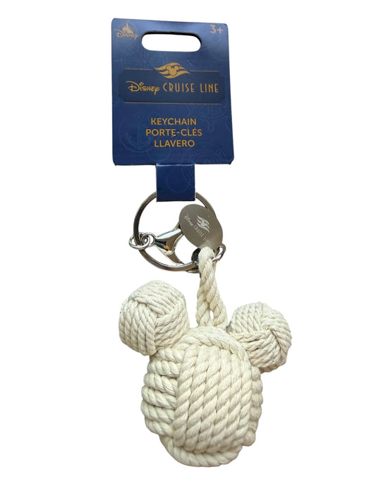 Disney Cruise Line DCL Keychain Clip-Mickey Knot