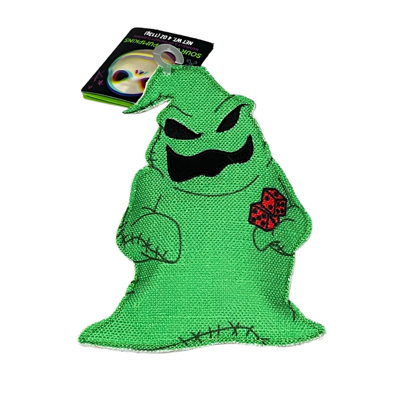 Disney Nightmare Before Christmas Oogie Boogie Holder with Gummy Pumpkins