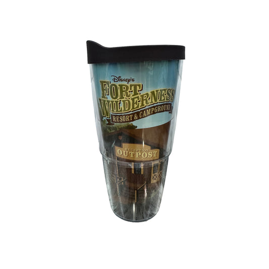 Disney Fort Wilderness Resort Tervis Tumbler Cup with Lid