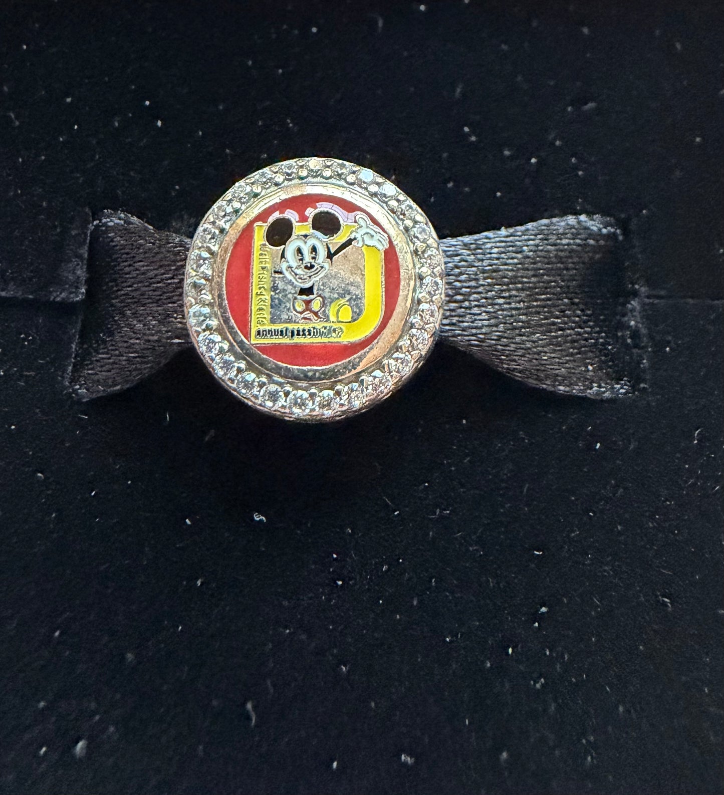 Walt Disney World Annual Passholder Mickey Pandora Charm