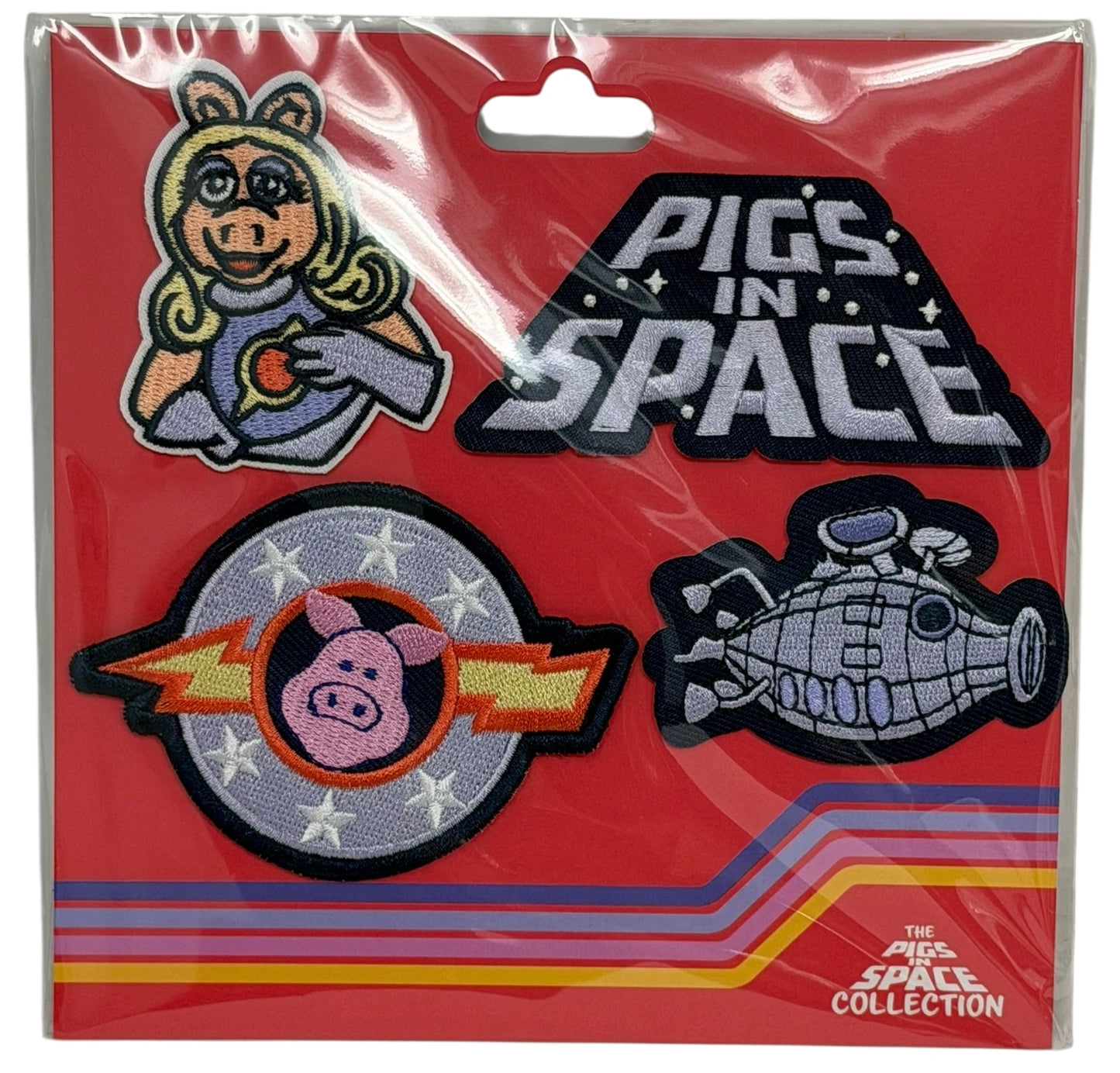 Disney MOG Pigs in Space - Muppets Patch Set