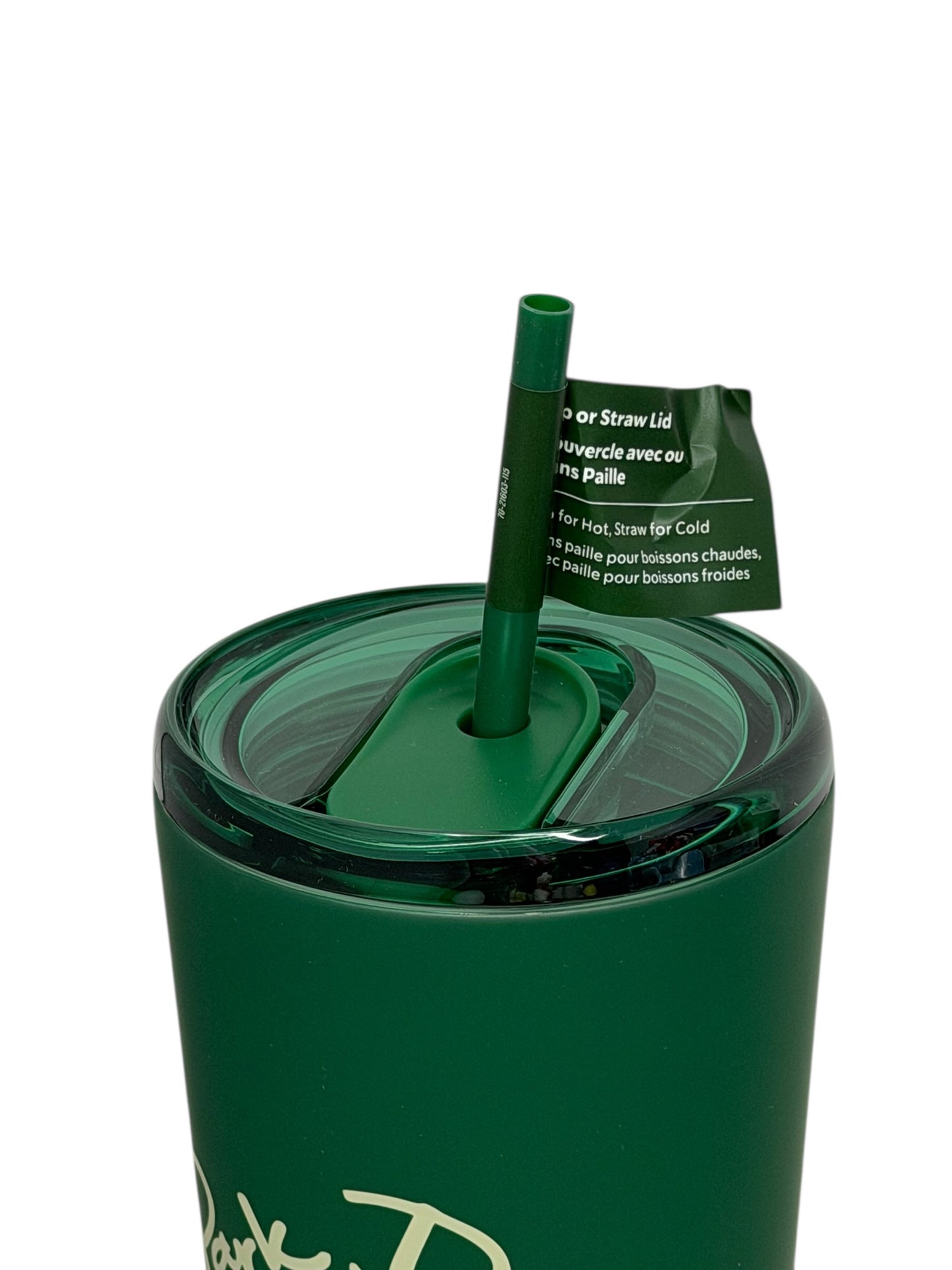 Disney Parks Days & Lattes Starbucks Stainless Tumbler with Straw Green