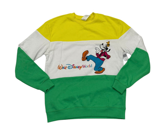 Walt Disney World Goofy Colorblock Pullover small