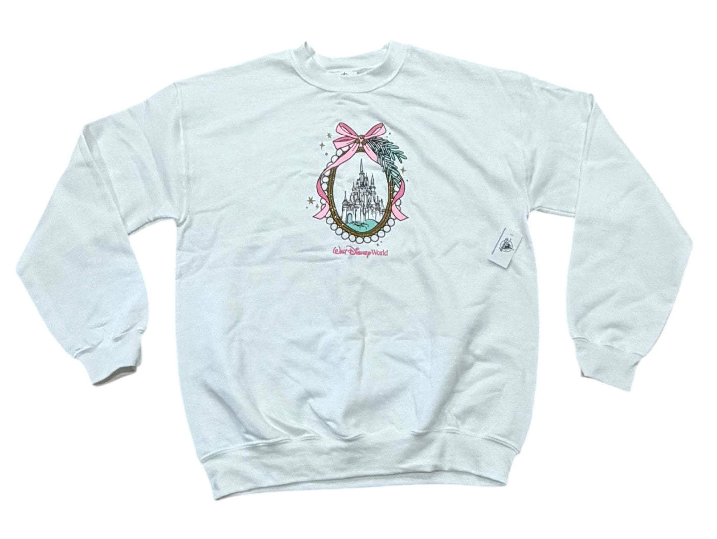 Walt Disney World Holiday Castle Ribbon Pullover