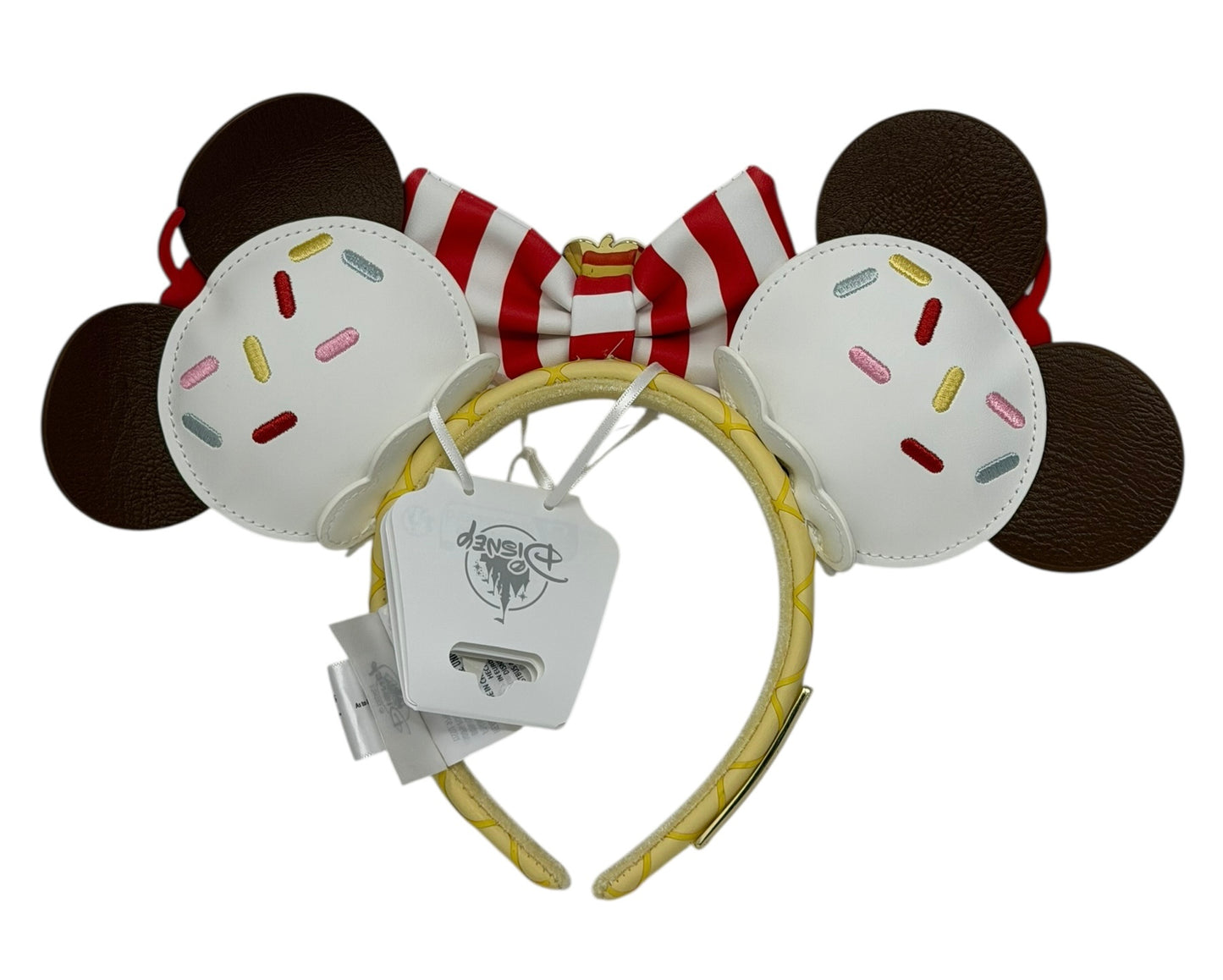 Disney Beach Club Resort  Loungefly Mickey Sundae Ears Headband
