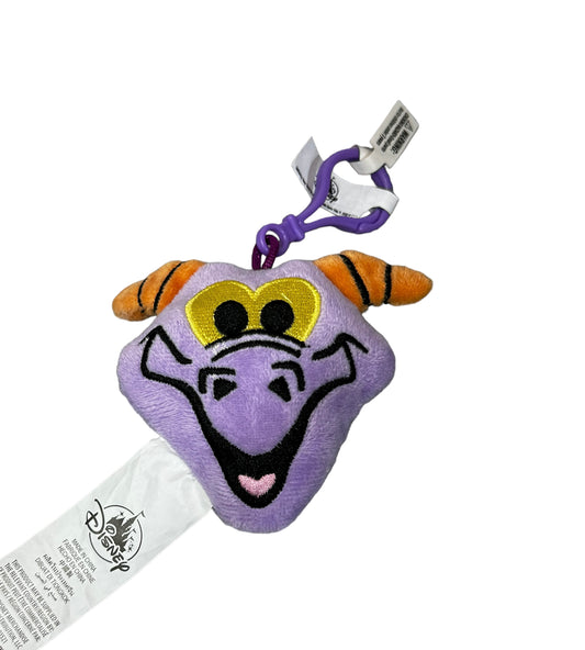 Disney Figment Plush Keychain Clip