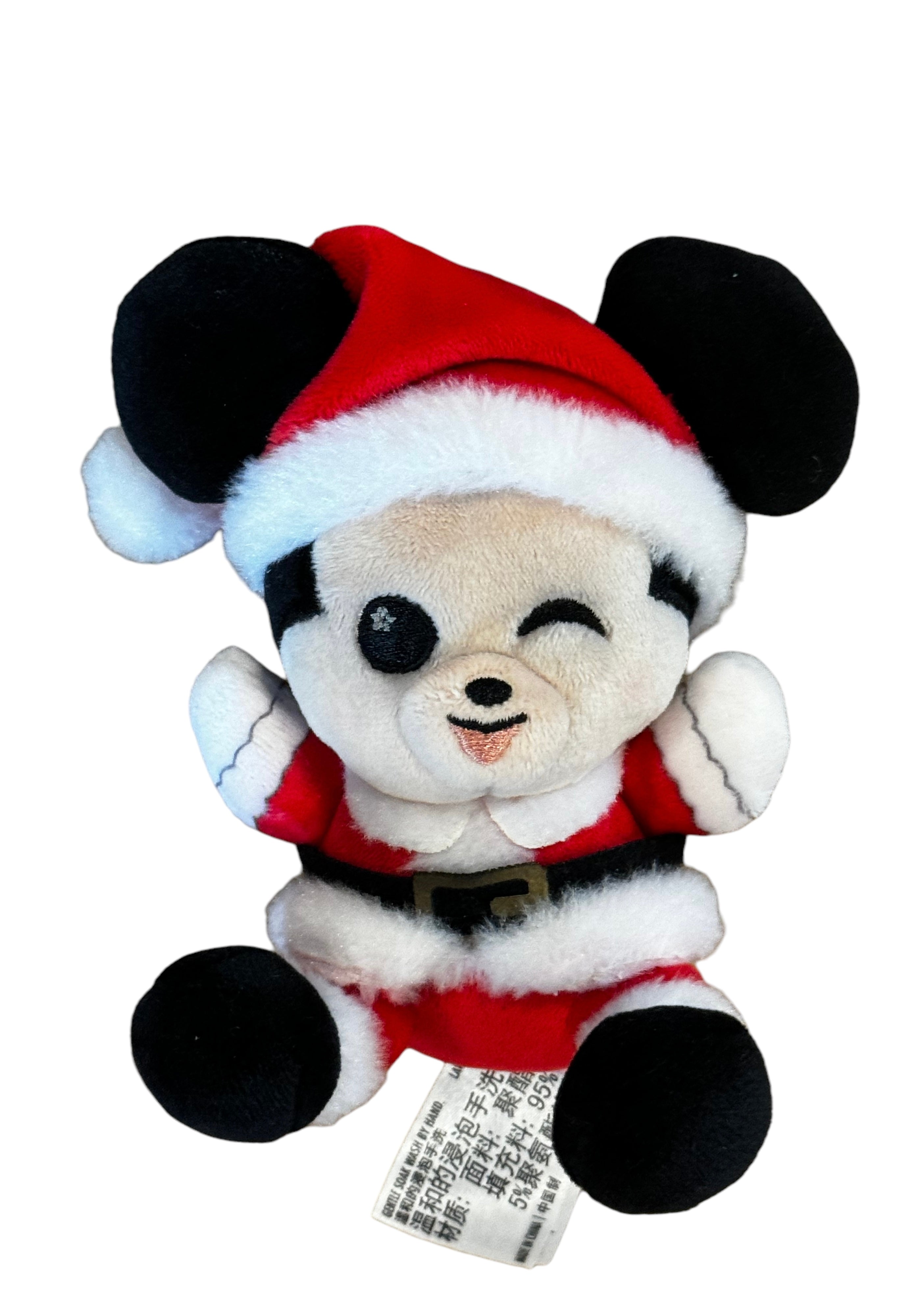 Deals Disney Wishables Mickey Mouse Santa Plush