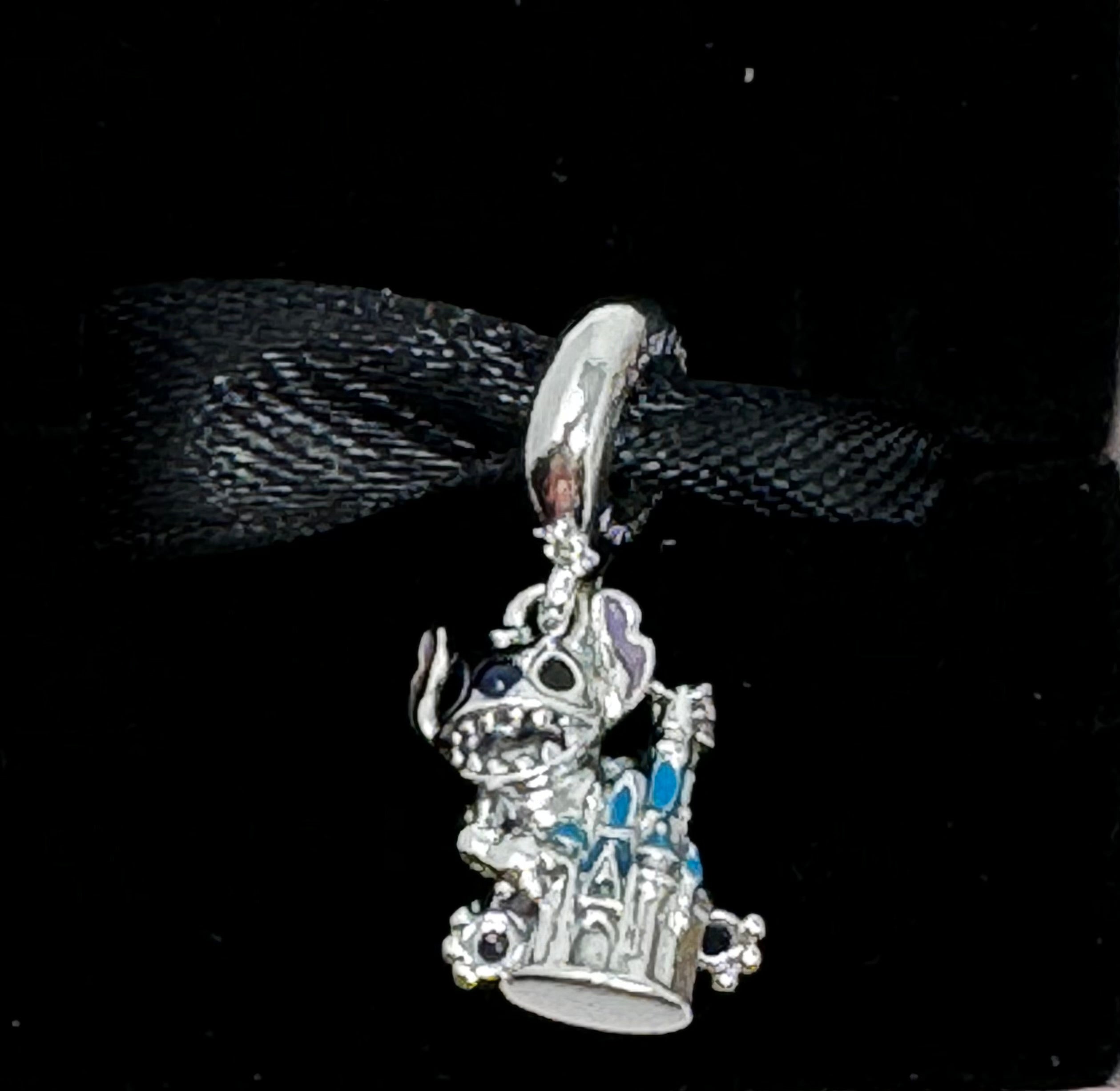 Selling Authentic Disney Pandora Stitch Castle Charm