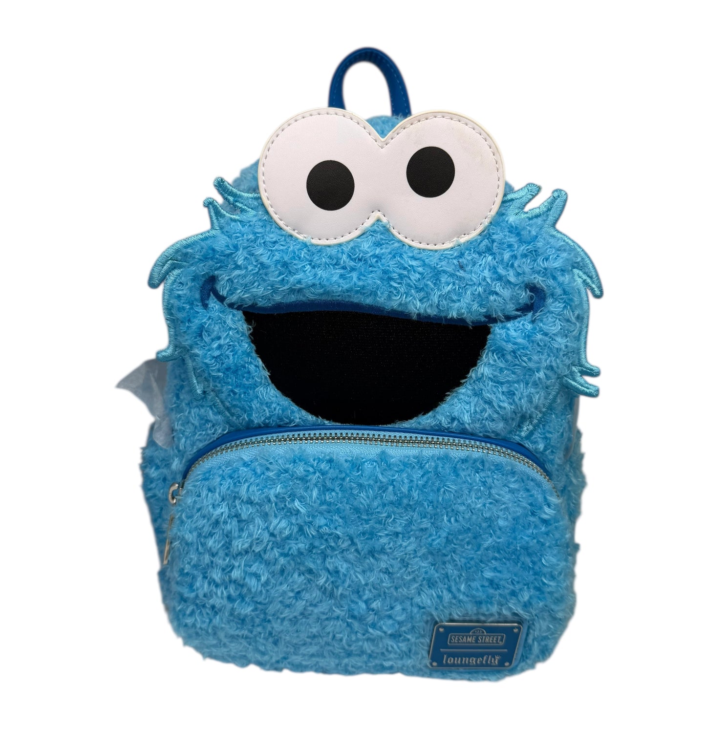 Sesame Street Cookie Monster Loungefly Backpack SeaWorld Exclusive