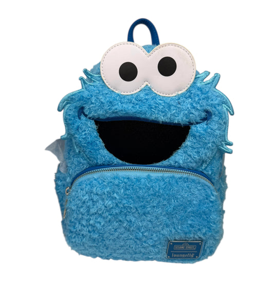 Sesame Street Cookie Monster Loungefly Backpack SeaWorld Exclusive