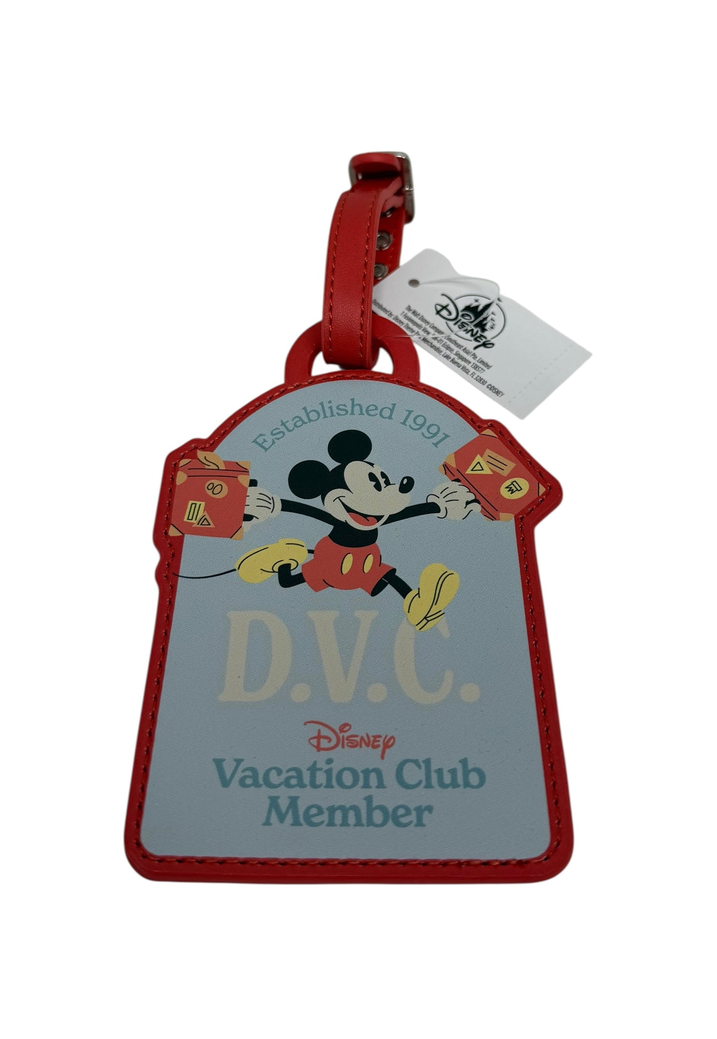 Disney Vacation Club Member Mickey Luggage Tag DVC