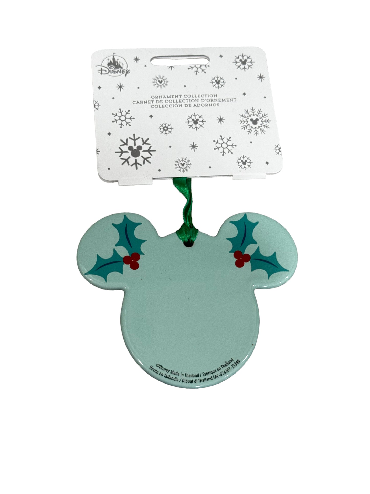 Disney Pluto Mickey Head Ornament