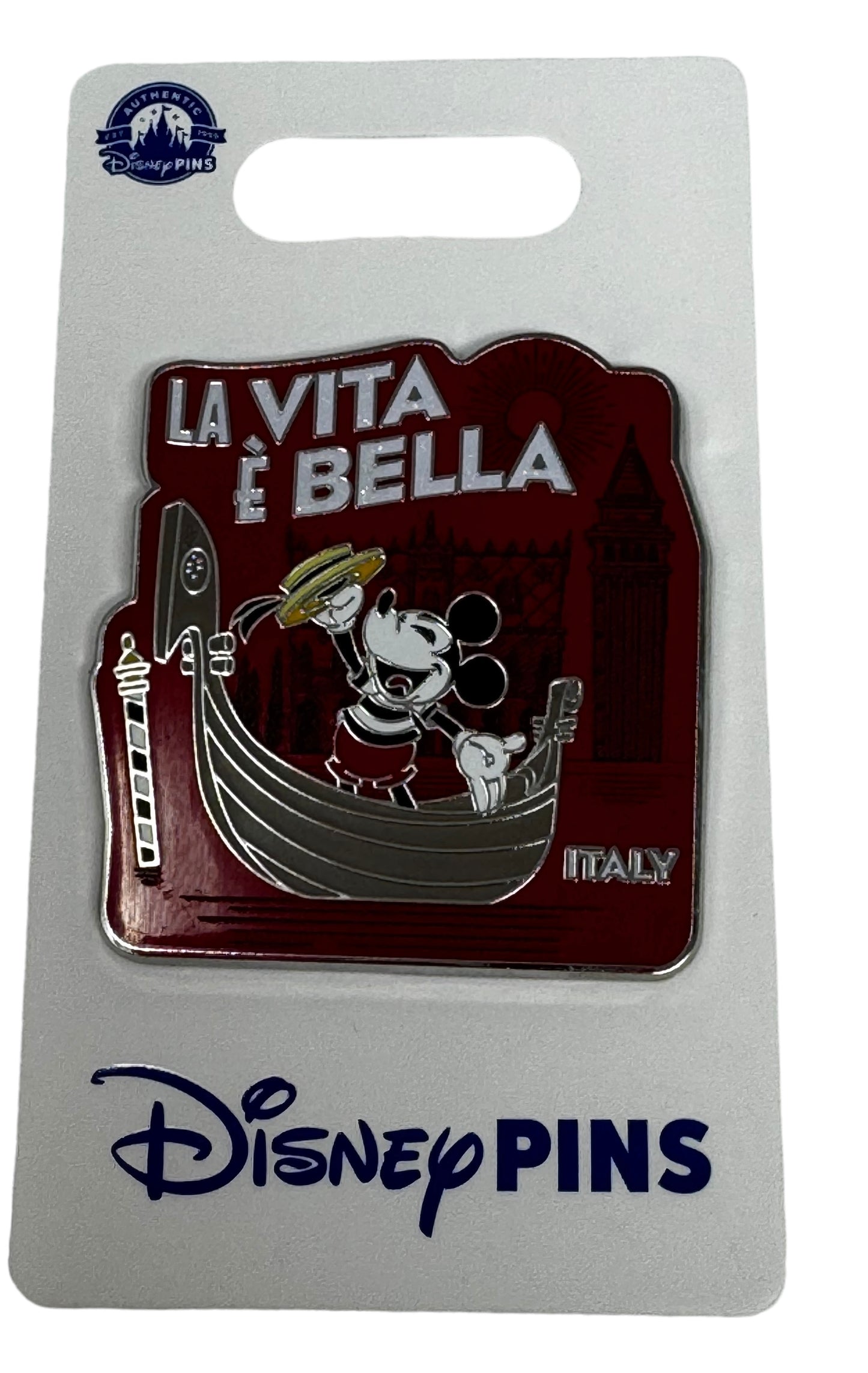 Disney Epcot Italy La Vita Bella Mickey Pin