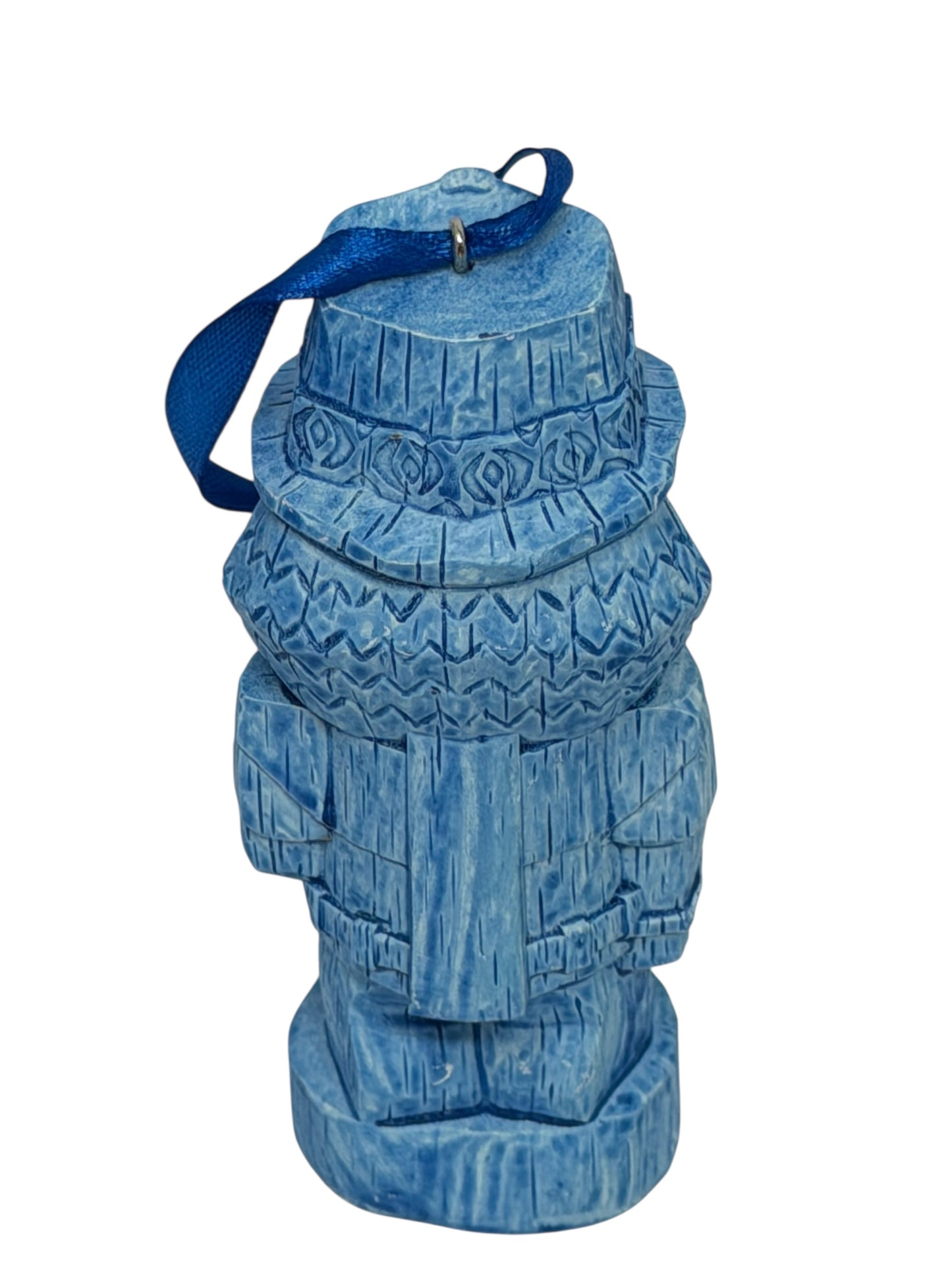 Disney Trader Sam's Jungle Cruise Blue Nutcracker Ornament
