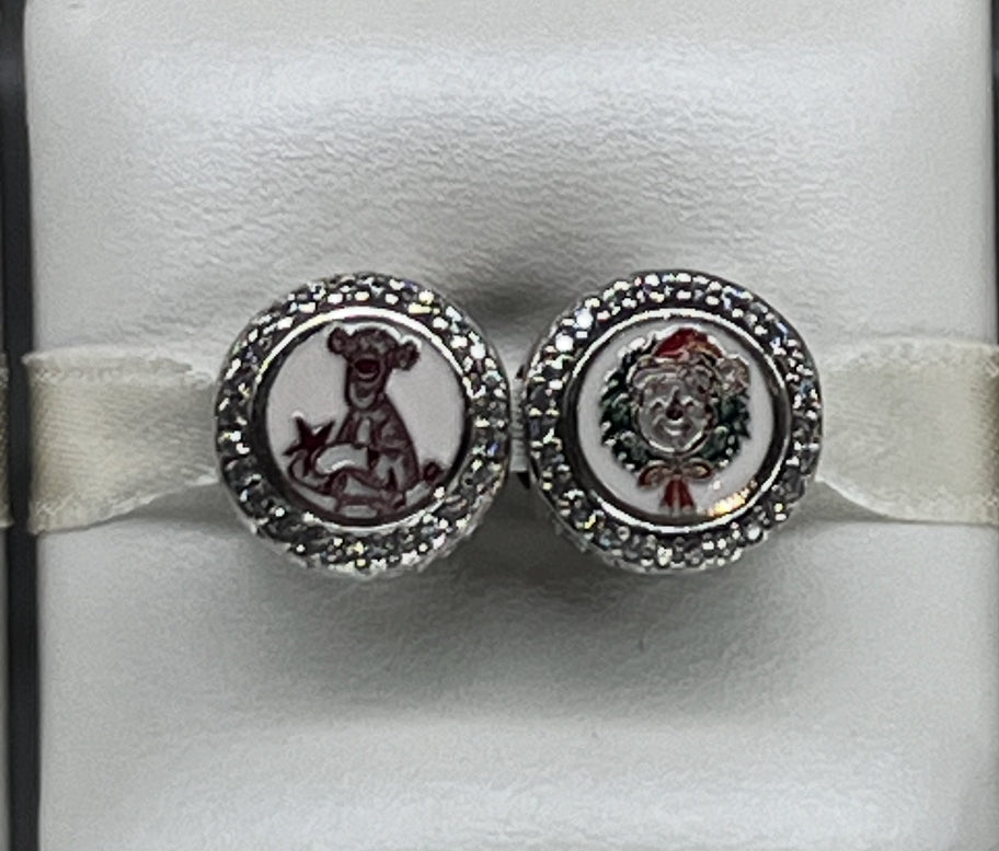 Disney Winnie the Pooh Tigger Holiday Pandora Charm