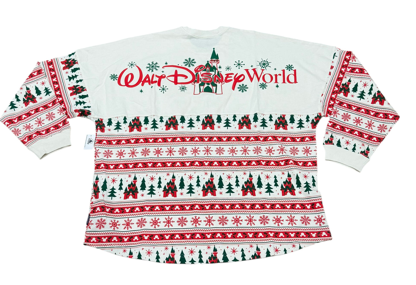 Walt Disney World Mickey Castle Spirit Jersey-Ugly Sweater