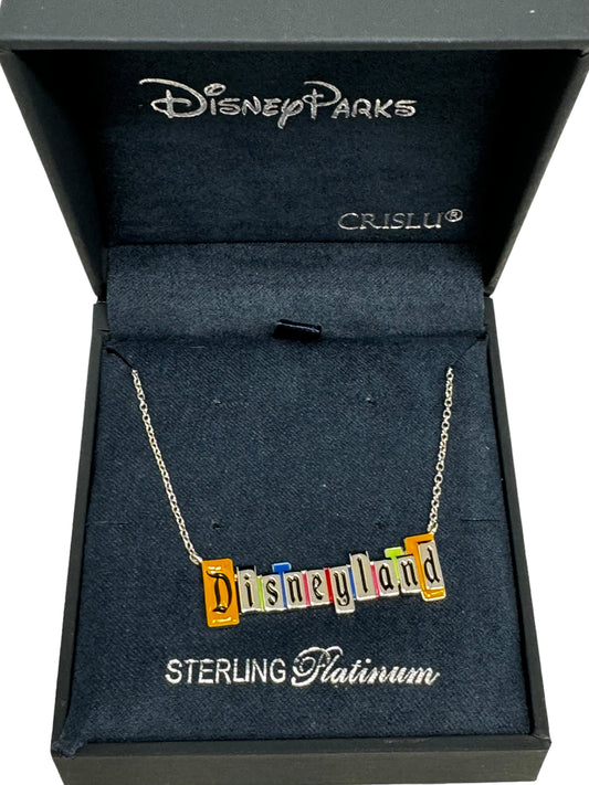 Disneyland Crislu Necklace